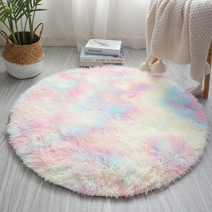 Tie-Dye Round Carpet