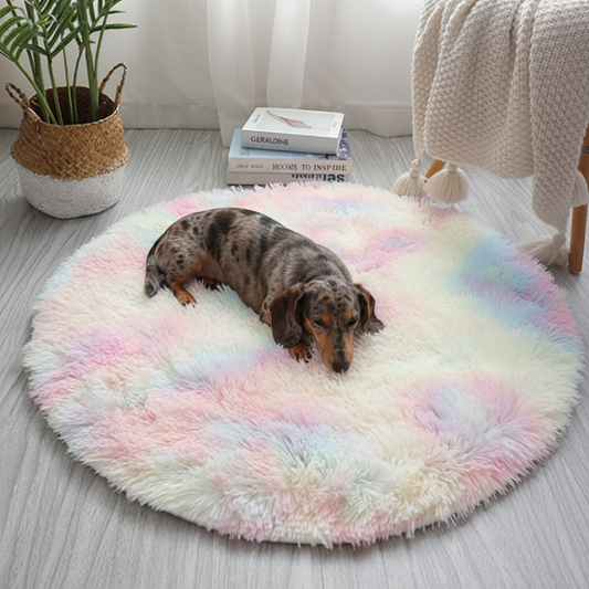 Tie-Dye Round Carpet