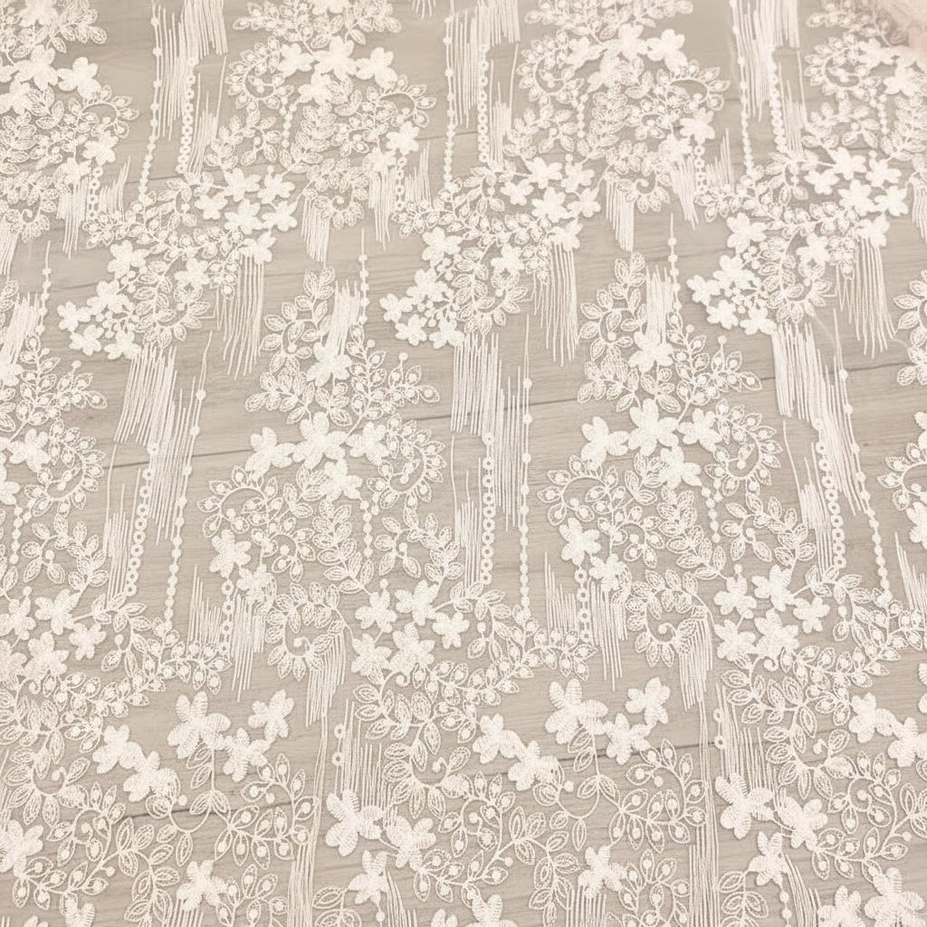 Lace Embroidered Tablecloth