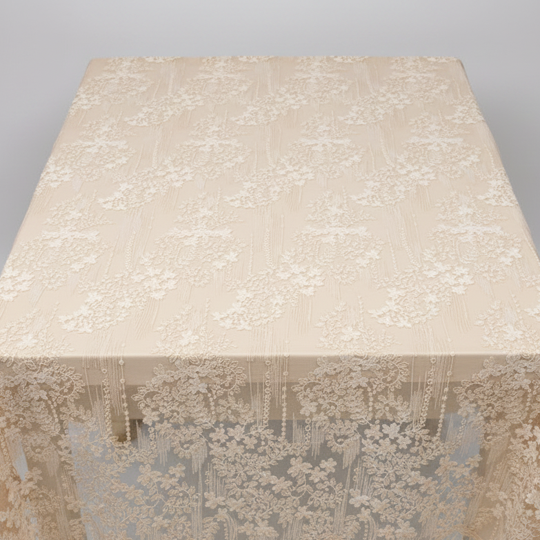 Lace Embroidered Tablecloth