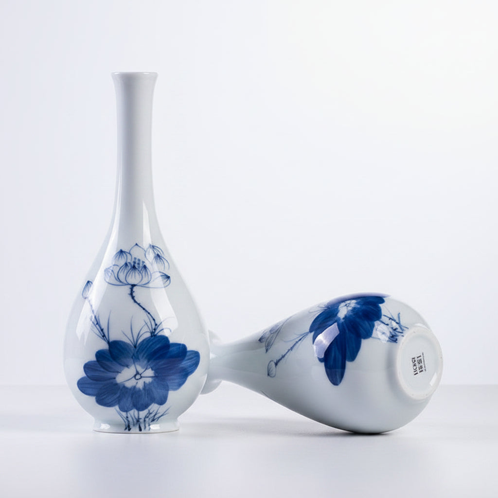 Hand-Painted Ceramic Vase