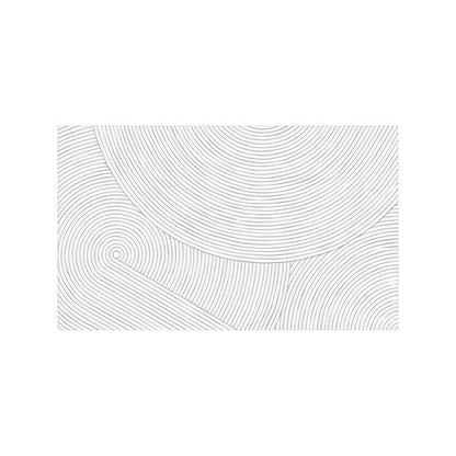 Round Striped Carpet