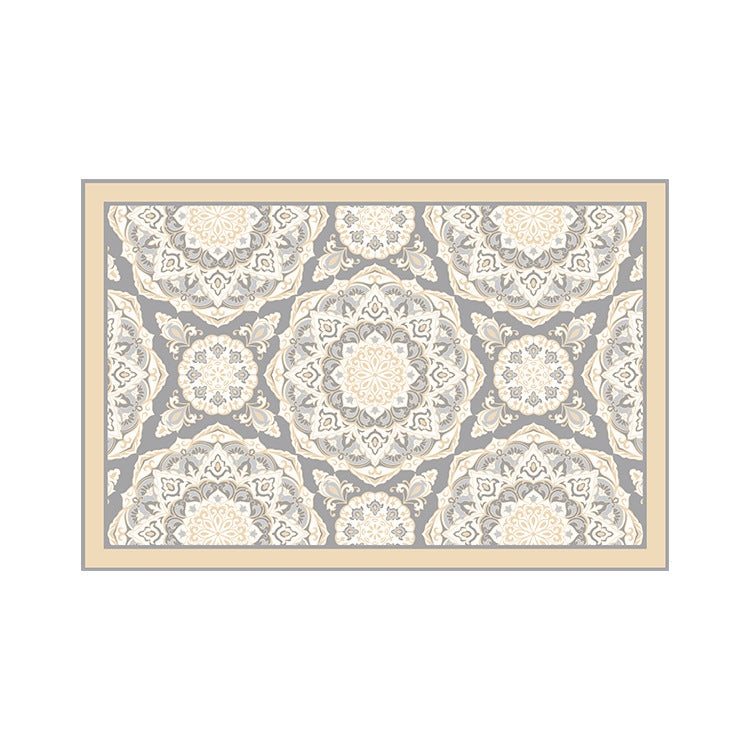 Round Striped Carpet