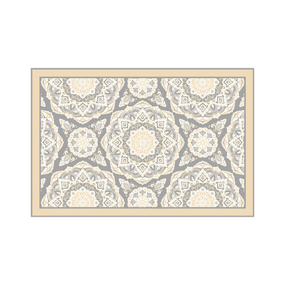 Round Striped Carpet