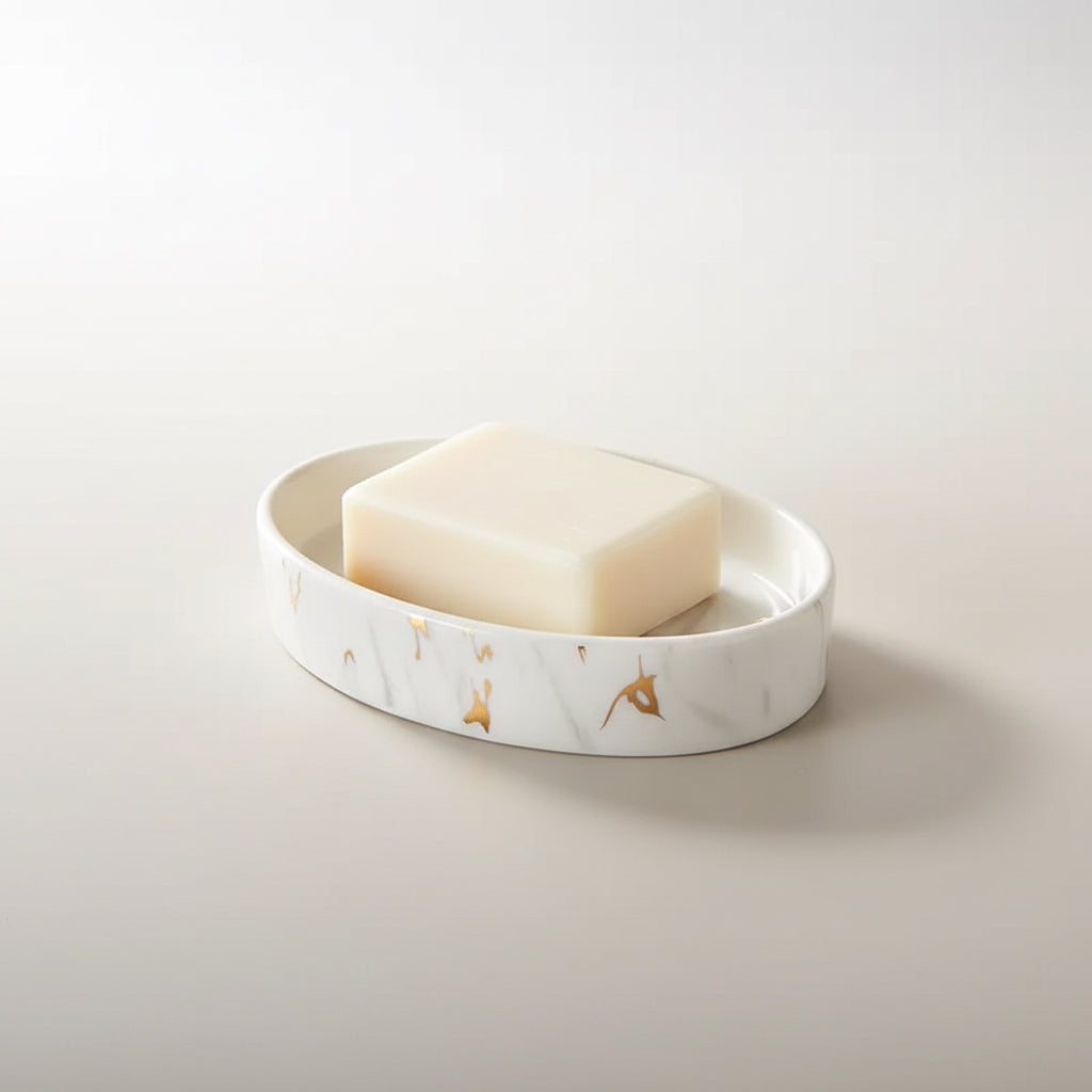 White Bathroom Set