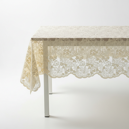 Lace Embroidered Tablecloth