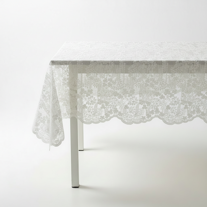 Lace Embroidered Tablecloth