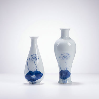 Hand-Painted Ceramic Vase