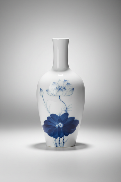 Hand-Painted Ceramic Vase