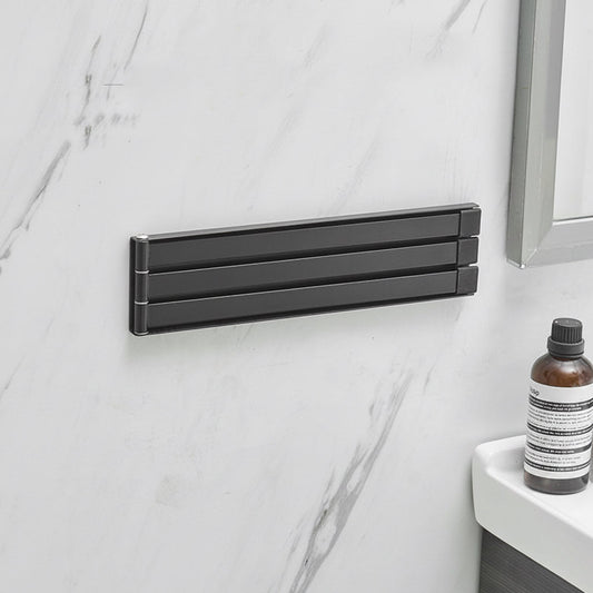 Wall-Mounted Folding Towel Rack