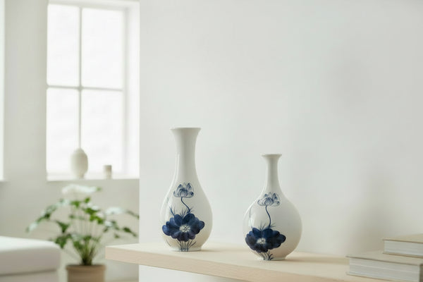 Hand-Painted Ceramic Vase